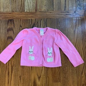 Gymboree Pink Easter Sweater Size 2t